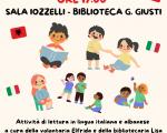 3 ottobre 2023 Letture in italiano e albanese in Biblioteca