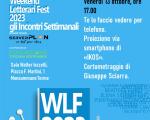 13 ottobre 2023 Weekend Letterari Fest in Biblioteca