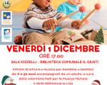 1 dicembre 2023 Letture e musica per bambini da 18 a 36 mesi in Biblioteca