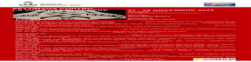 Dal 21 al 29 novembre 2025 "SETTIMANA CONTRO LA VIOLENZA DI GENERE"