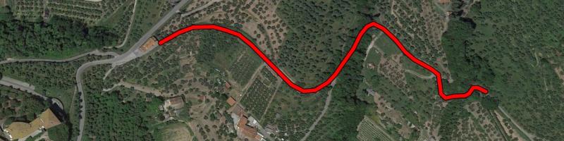 Interventi di consolidamento e stabilizzazione per la messa in sicurezza di via Bronzoli in loc. Montevettolini. CIG 9838426DF6 CUP E97H20003270007- AVVIO LAVORI