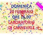 20 febbraio 2022 Laboratorio di Carnevale al Mac,n