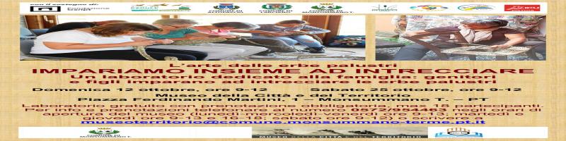 12 e 25 ottobre 2025 Laboratorio "IMPARIAMO INSIEME AD INTRECCIARE" al Museo