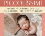 7 novembre 2025 Letture per bambini da 0 a 16 mesi in Biblioteca