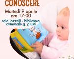 9 aprile 2024 Letture per bambini da 0 a 16 mesi in Biblioteca