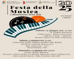 14, 21 e 22 giugno 2025 Concerti per la "FESTA DELLA MUSICA"