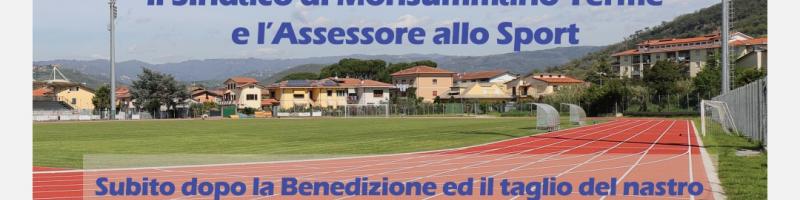 20 aprile 2024 Inaugurazione pista di atletica