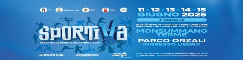 Dal 11 al 15 giugno 2025 "SPORTIVA" al Parco Orzali